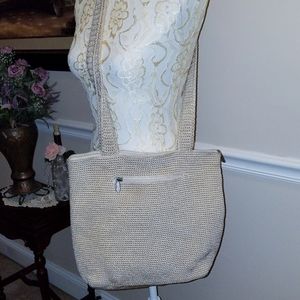 The Sak shoulder cross body bag tan beige